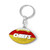 Kansas City Chiefs Keychain Football Glitter