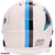 Carolina Panthers Helmet Riddell Replica Mini Speed Style Retro Collection
