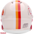 Kansas City Chiefs Helmet Riddell Replica Mini Speed Style Retro Collection