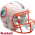 Miami Dolphins Helmet Riddell Authentic Full Size Speed Style Retro Collection