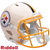 Pittsburgh Steelers Helmet Riddell Authentic Full Size Speed Style Retro Collection