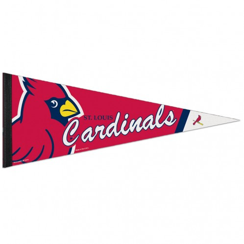Wesleyan Cardinals Pennant - 12x30 Inch Felt College Banner For Wall Decor