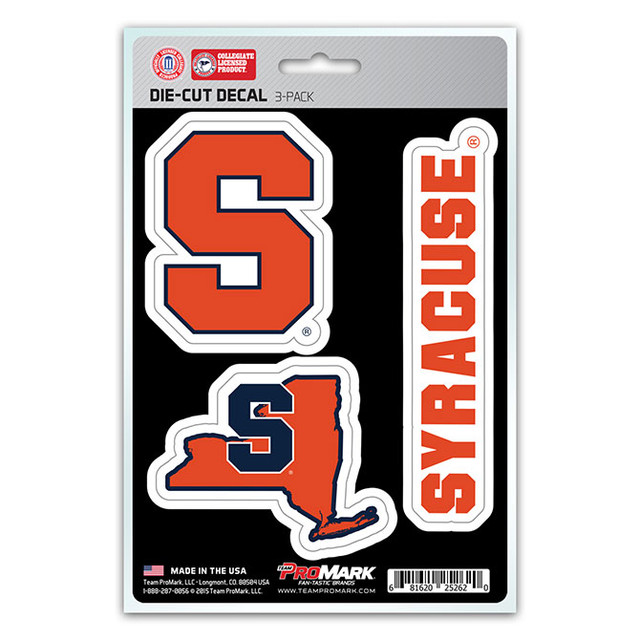 thumbnail image 2 of Syracuse Orange Vinyl Die-Cut Sticker Sheet – 5x7 Inch Decal Set (WinCraft NCAA) 2 of 4