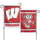 FANMATS Wisconsin Badgers Garden Flag - 12x18 Inches, Double-Sided, All-Weather Team Pride Flag