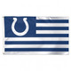Indianapolis Colts Flag 3x5 Deluxe Americana Design - Sports Fan Shop