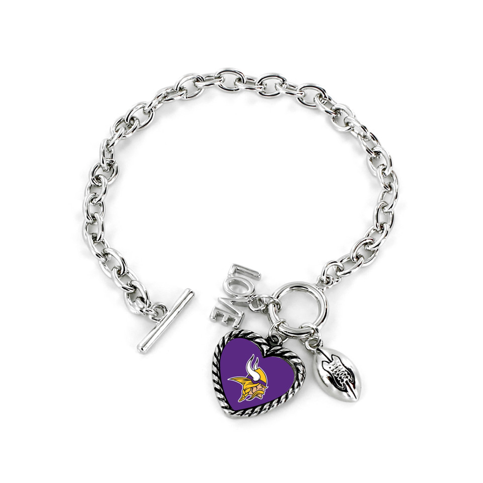 Minnesota vikings bracelet Clearance