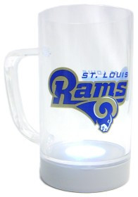 St. Louis Rams Mug Glow Style CO - Sports Fan Shop