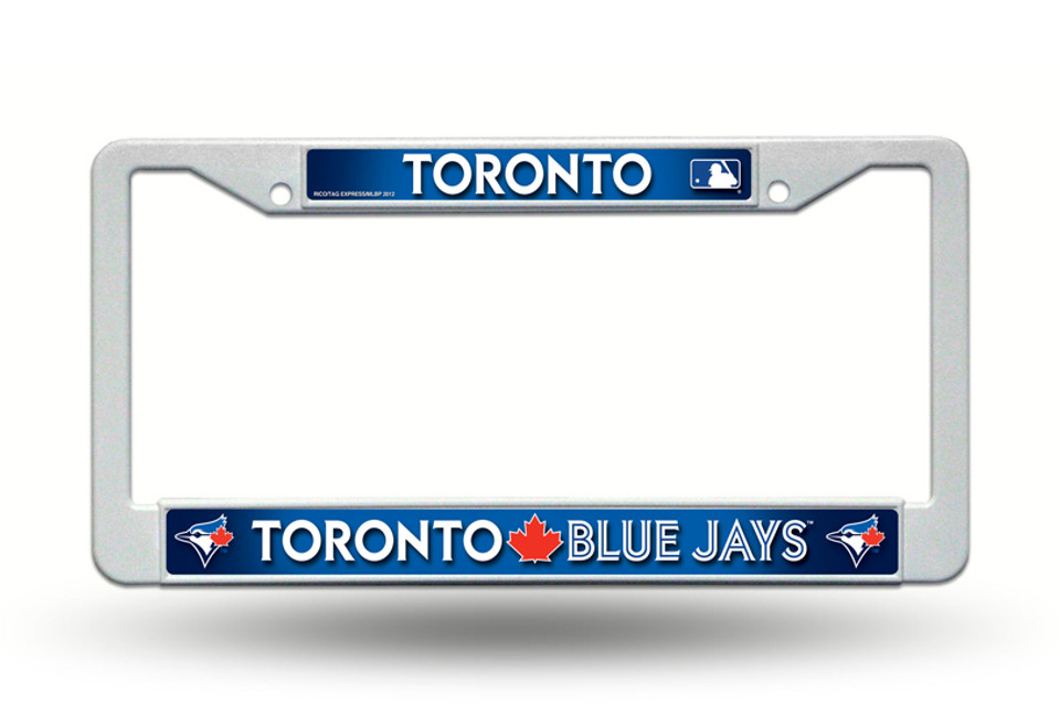 Toronto Blue Jays License Plate Frame Chrome Sports Fan Shop Toronto Blue Jays License Plate Frame Chrome Sports Fan Shop