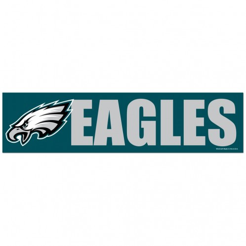 Philadelphia Eagles Oval Decal Full Color Sticker NEW!! 3 x 5 Inches F –  Hub City Sports