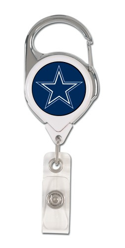 Dallas Cowboys Retractable Premium Badge Holder - Sports Fan Shop