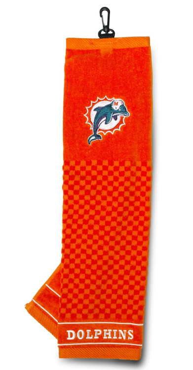 Miami Dolphins Tri-Fold Towel at