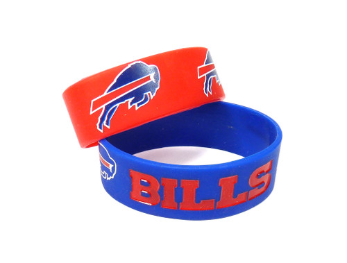 Aminco NFL Buffalo Bills 4-Pack Silicone Bracelets