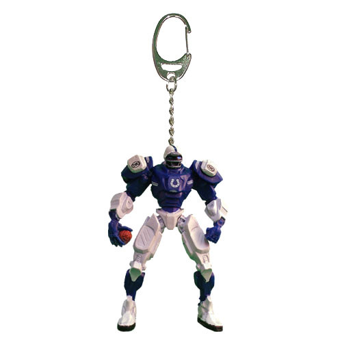 Indianapolis Colts Keychain Fox Robot Inch Mini Cleatus CO