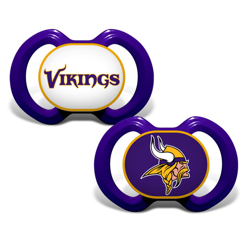 Minnesota Vikings Pacifier 2 Pack - Sports Fan Shop