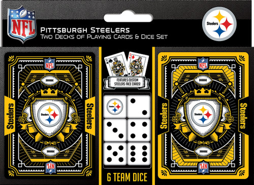 steelers playing cards