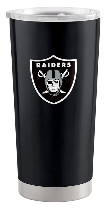 Las Vegas Raiders 12OZ Thermos with Conical Straw Stainless Steel Travel Cup