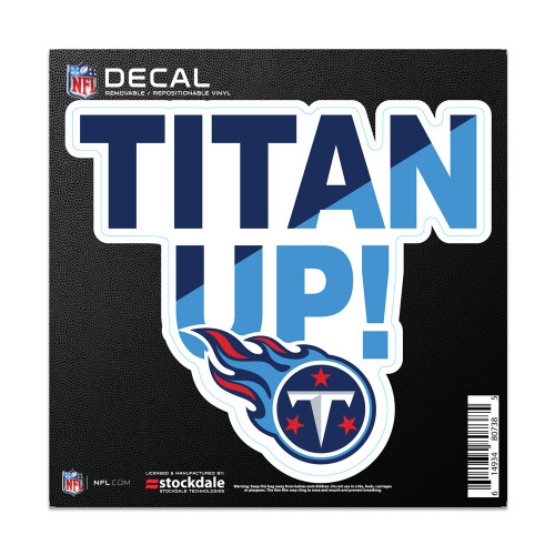 Titans Rivalry Decal Tennessee Titans Decal 6x6 All Surface Slogan - Sports Fan Shop