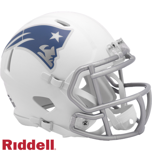 New England Patriots Helmet Riddell Replica Mini Speed Style Rivalry ...