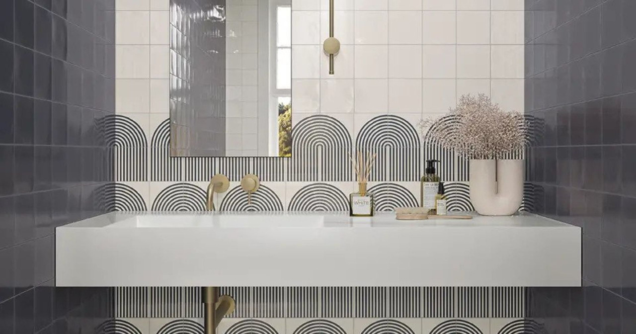 4 Glamorous Art Deco and MidCentury Tile Ideas That Are OnTrend