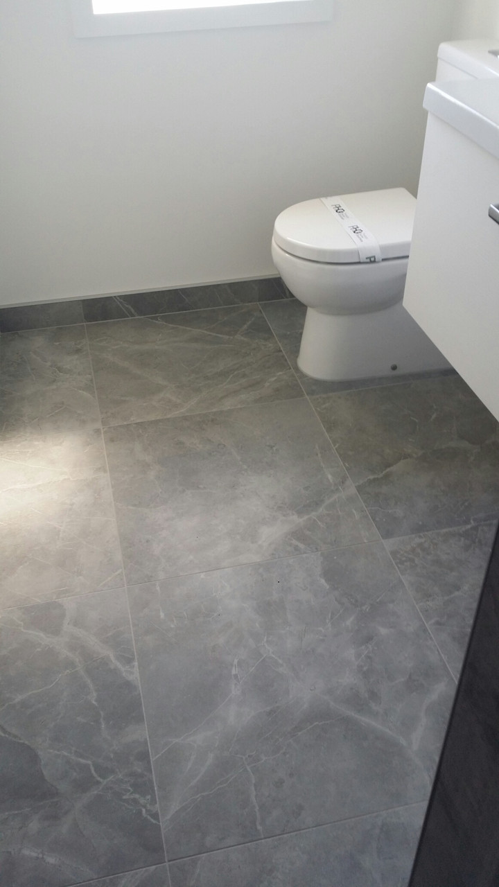 Marvel Grey Fleury Matt 60 Tile Space