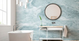 Waterproof wallpaper for your Bathroom?! Can you? and How to!