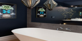 Dark And Moody Bathroom Style: 7 Dramatic Dark Tiled Bathrooms