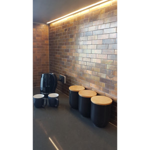 Copper Brick Mosaic 30x98