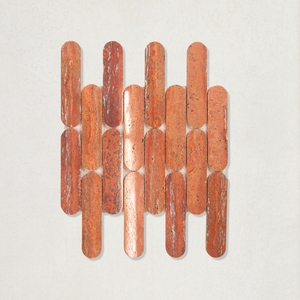 Capsule Terracotta Polished Mosaic