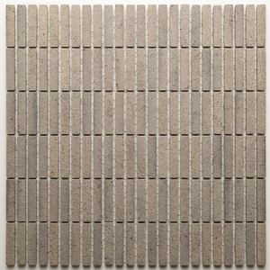 Kreuz Dark Grey Matt Finger Mosaic 10x48mm