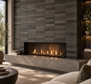 Pasture Charcoal Matt Mosaic 45x195mm