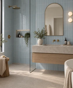 Microtiles Joint Azure Matt 7x28