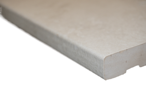 Classic Crosscut Off White Bullnose 40x60 20mm