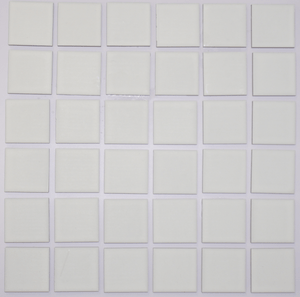 Plimepaplika White Matt Mosaic 45