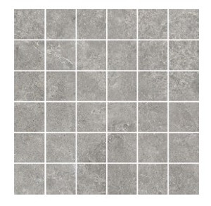 Arctic Tundra Grey Matt Square Mosaic 48mm Arctic Tundra Grey Matt Square Mosaic 48mm