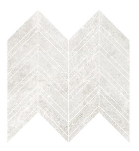 Arctic Tundra White Matt Herringbone Mosaic 48mm Arctic Tundra White Matt Herringbone Mosaic 48mm
