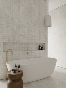 Arctic Tundra White Matt Square Mosaic 48mm Arctic Tundra White Matt Square Mosaic 48mm