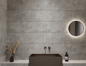 Arctic Tundra Grey Matt Stick Mosaic 48mm