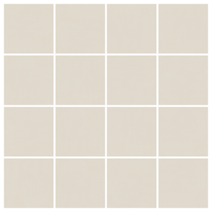 Surfaces Off White Matt 75mm Mosaic