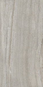 Astral Pearl Decor takes the same soft ivory, grey and taupe veining and adds a ribbed, three-dimensional matt texture across a 600x1200mm porcelain tile for a softer, more tactile finish overall. Raised linear ridges follow the tile's natural striations, catching light and shadow differently as you move past, adding real depth and texture that goes well beyond a flat surface alone. Best used as a feature wall in bathrooms, showers or entryways, this ribbed matt finish brings texture, softness and quiet visual interest to pale, neutral interior colour schemes.