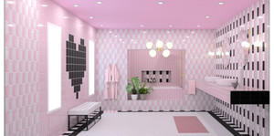 It's a Barbie World - Pink Bathroom Looks Fit For a Star