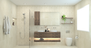 Creating Luxurious Bathrooms on a Budget: Mixing Affordable and Premium Tiles