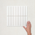 Straight Bone White Matt Finger Mosaic 22mm