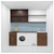 Microtiles Joint Azure Matt 7x28