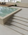 Classic Crosscut Off White Bullnose 40x60 20mm