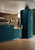 Amarcord Ottanio is a deep petrol teal, a moody blue-green with the kind of layered depth found in vintage glassware and old cinema interiors. The glossy glaze shifts between darker shadow and brighter highlight across the tile, lending every surface a subtle sense of texture and life. Ottanio suits kitchen splashbacks and feature walls where a rich, jewel-toned colour is the focal point of the room.