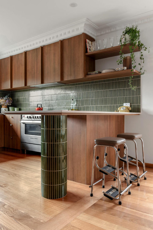 Kayoborder Olive Gloss Finger Mosaic 19x144 Wall Only Tiles Tile Space