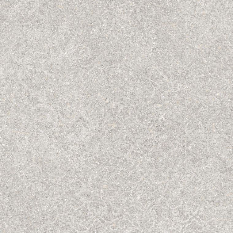 Camilla Grey Decor Gecko pairs a cool concrete-grey base with a subtle, lace-like pattern that adds quiet texture without disrupting the tile's clean character. The pattern sits gently within the matt surface, offering depth and interest as a feature strip, splashback or accent wall in more industrial or minimalist schemes. Use it alongside Camilla Grey Gecko for contrast, and rely on the same finish's slip resistance for laundries, entries and outdoor entertaining areas.