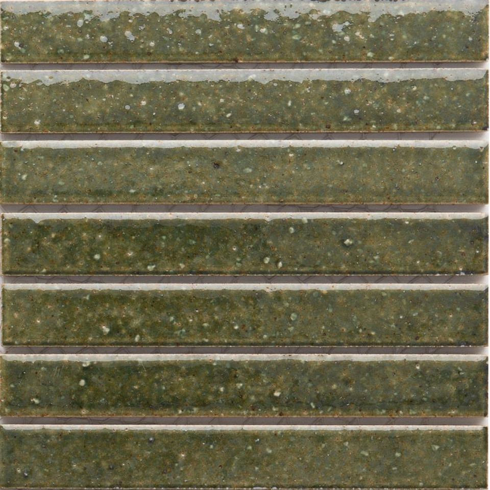 Kayoborder White Matt Finger Mosaic 19x144 Floor and Wall Tiles