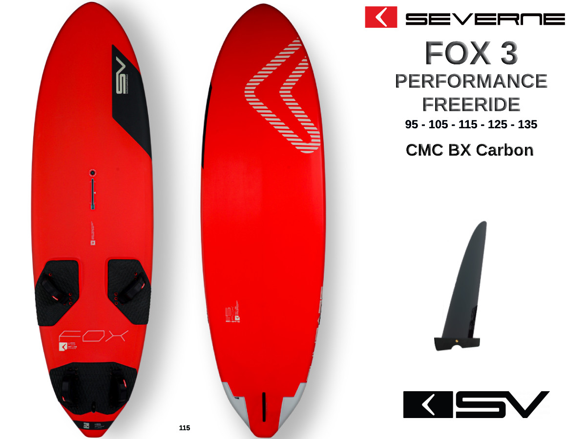 Severne Fox 3 Performance Freeride Board