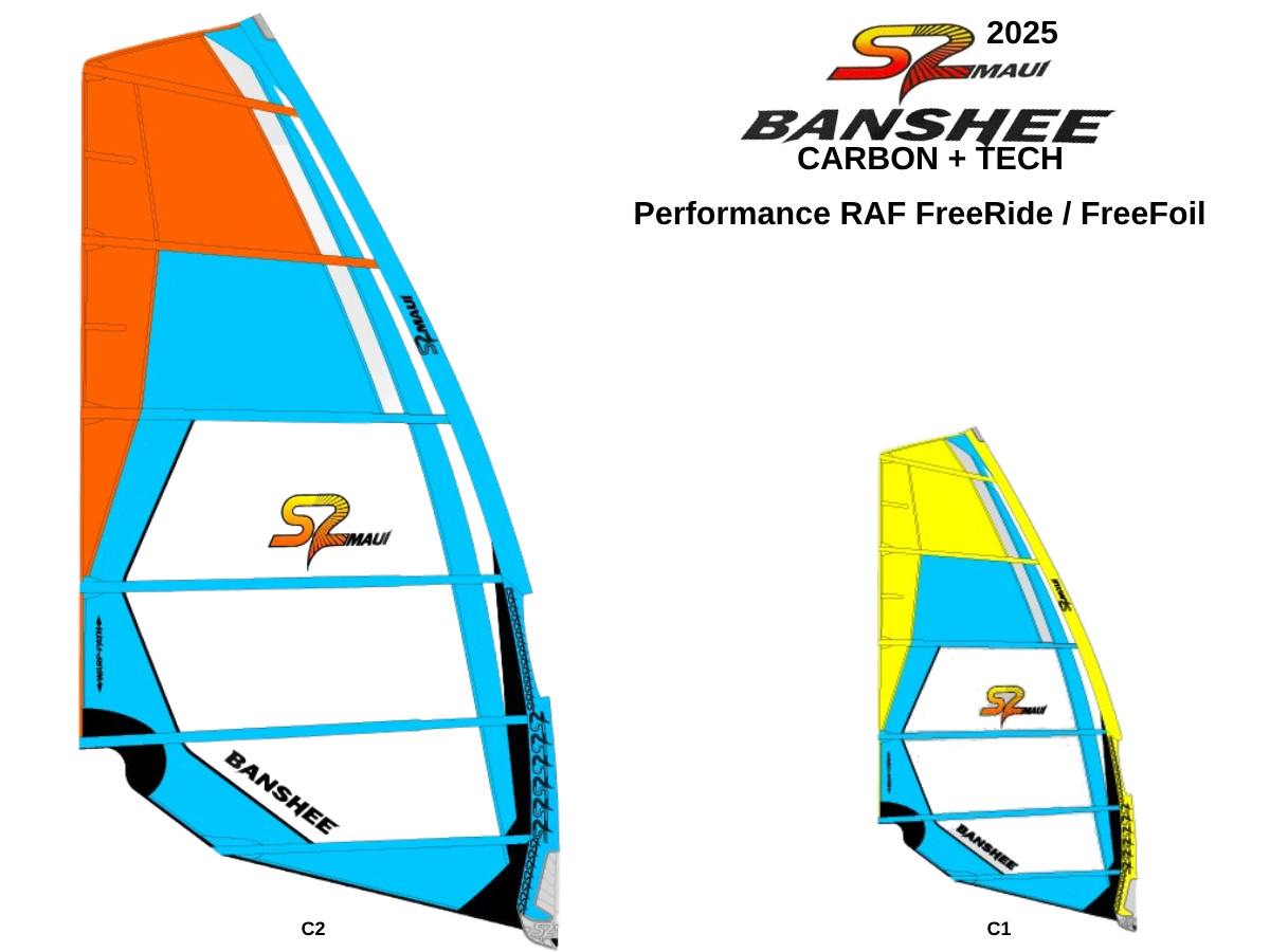 2025 S2Maui Banshee Windsurf Sail